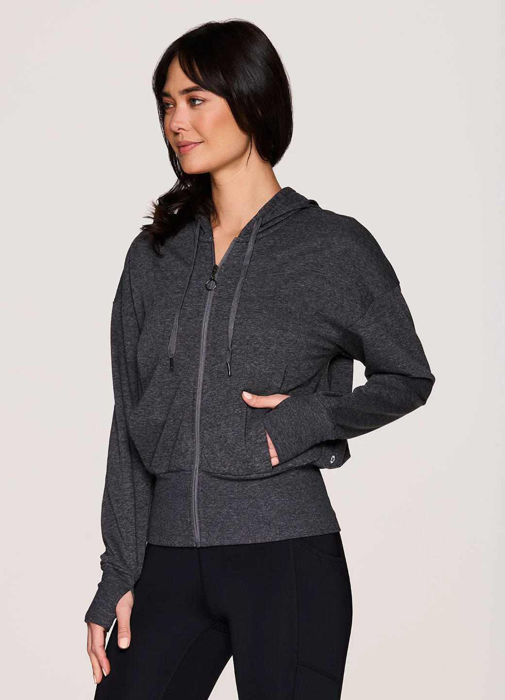 Zen Lightweight Zip Hoodie Sweatshirt - Image 7
