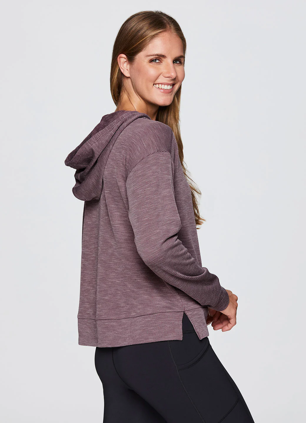 Zen Ribbed Lounge Hoodie - Image 10