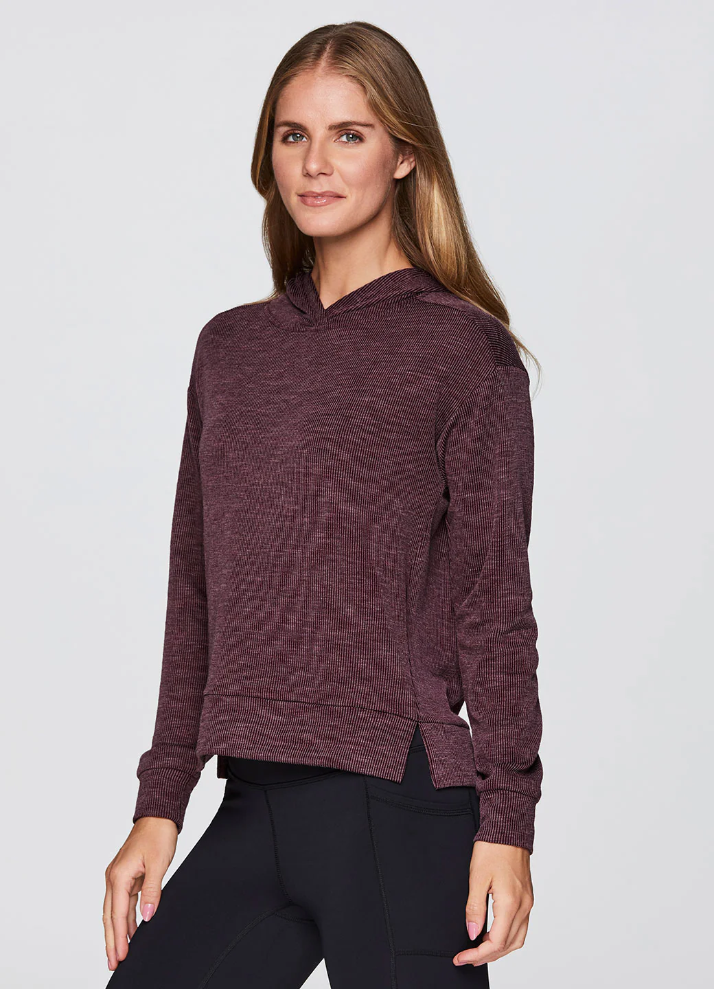 Zen Ribbed Lounge Hoodie - Image 3