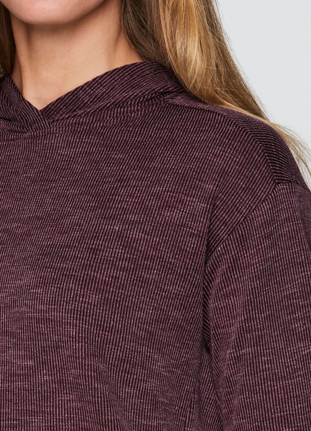 Zen Ribbed Lounge Hoodie - Image 4