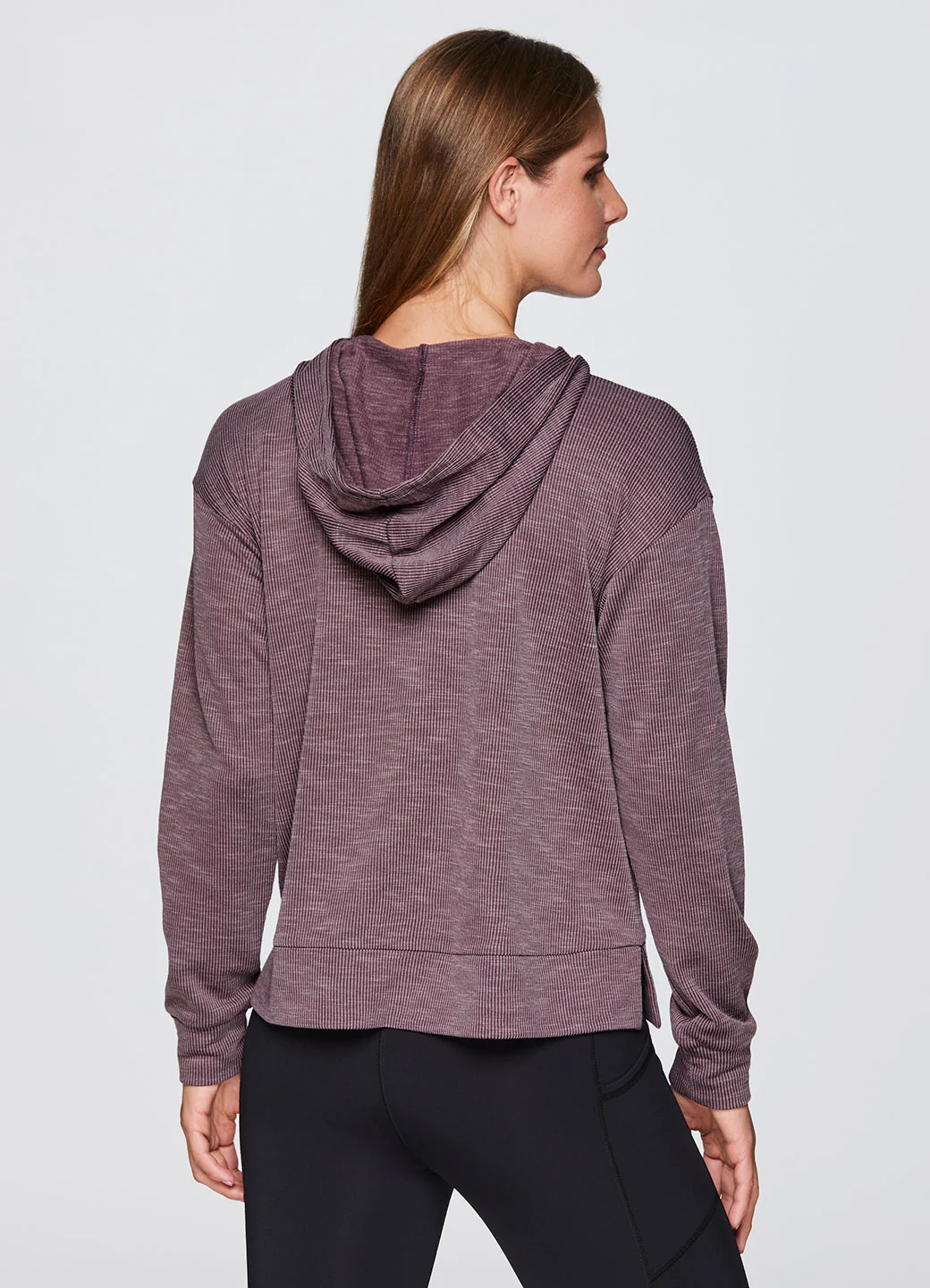 Zen Ribbed Lounge Hoodie - Image 7