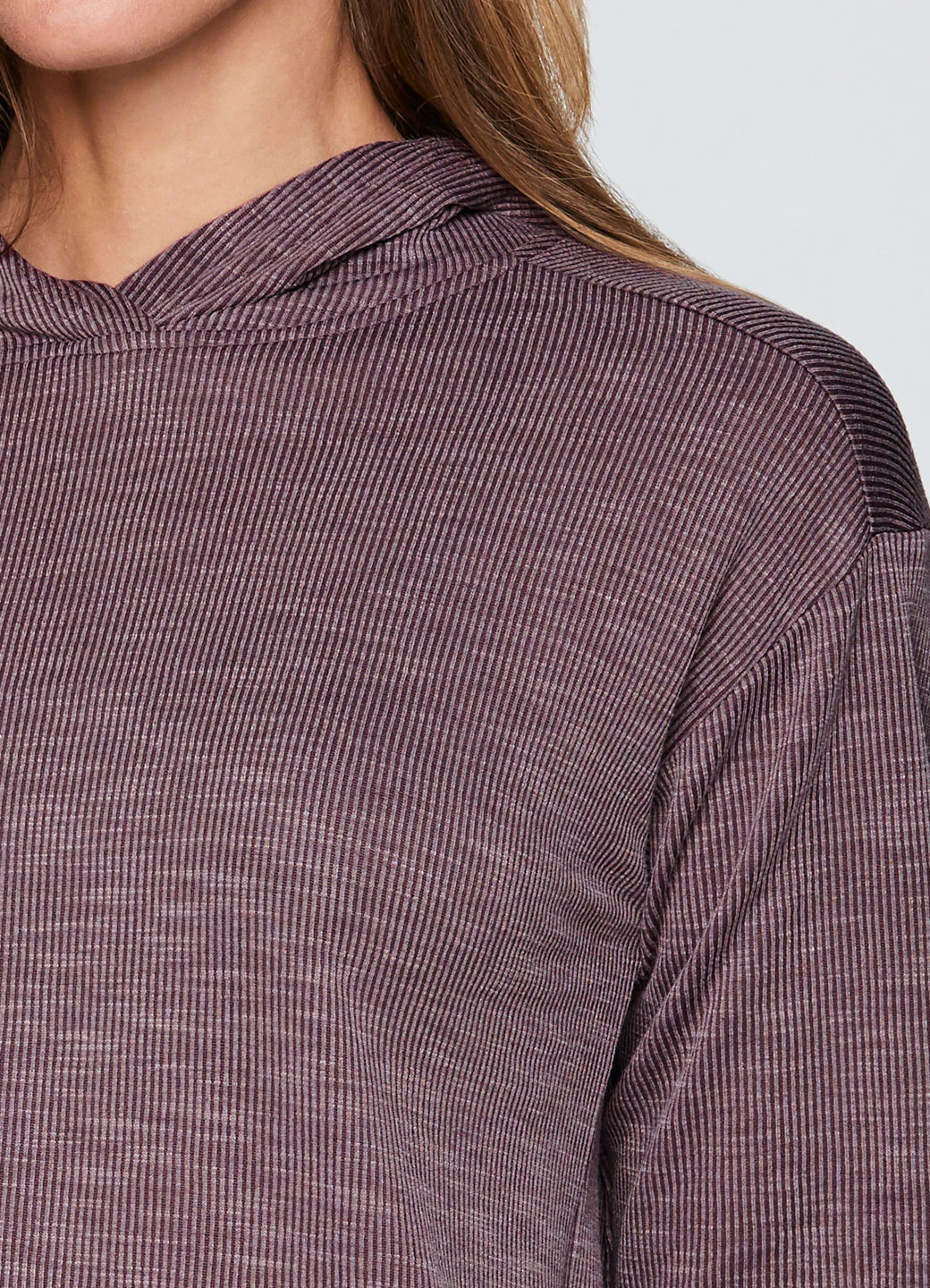 Zen Ribbed Lounge Hoodie - Image 9