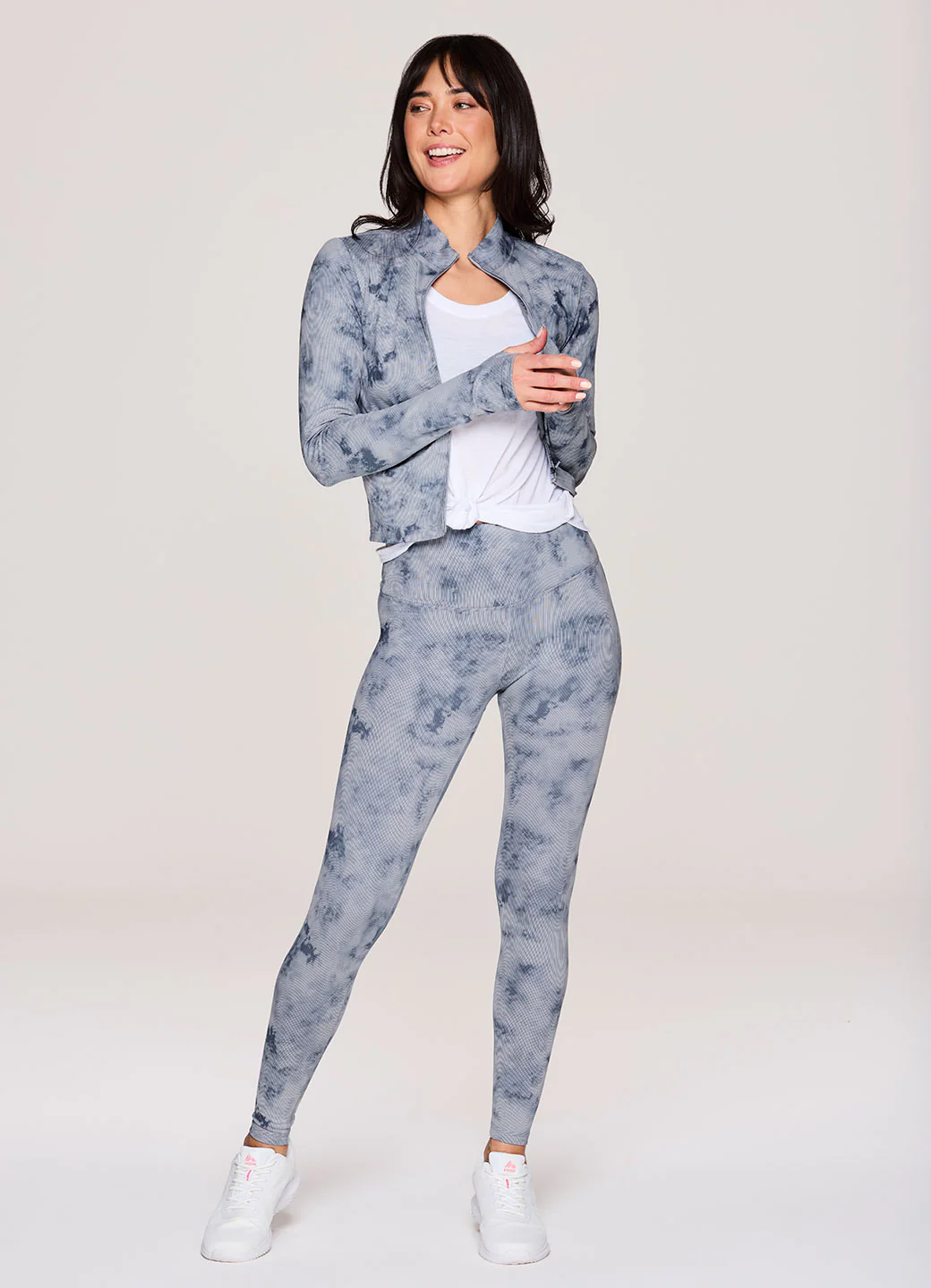 Zen Ribbed Tie Dye Jacket - Image 2