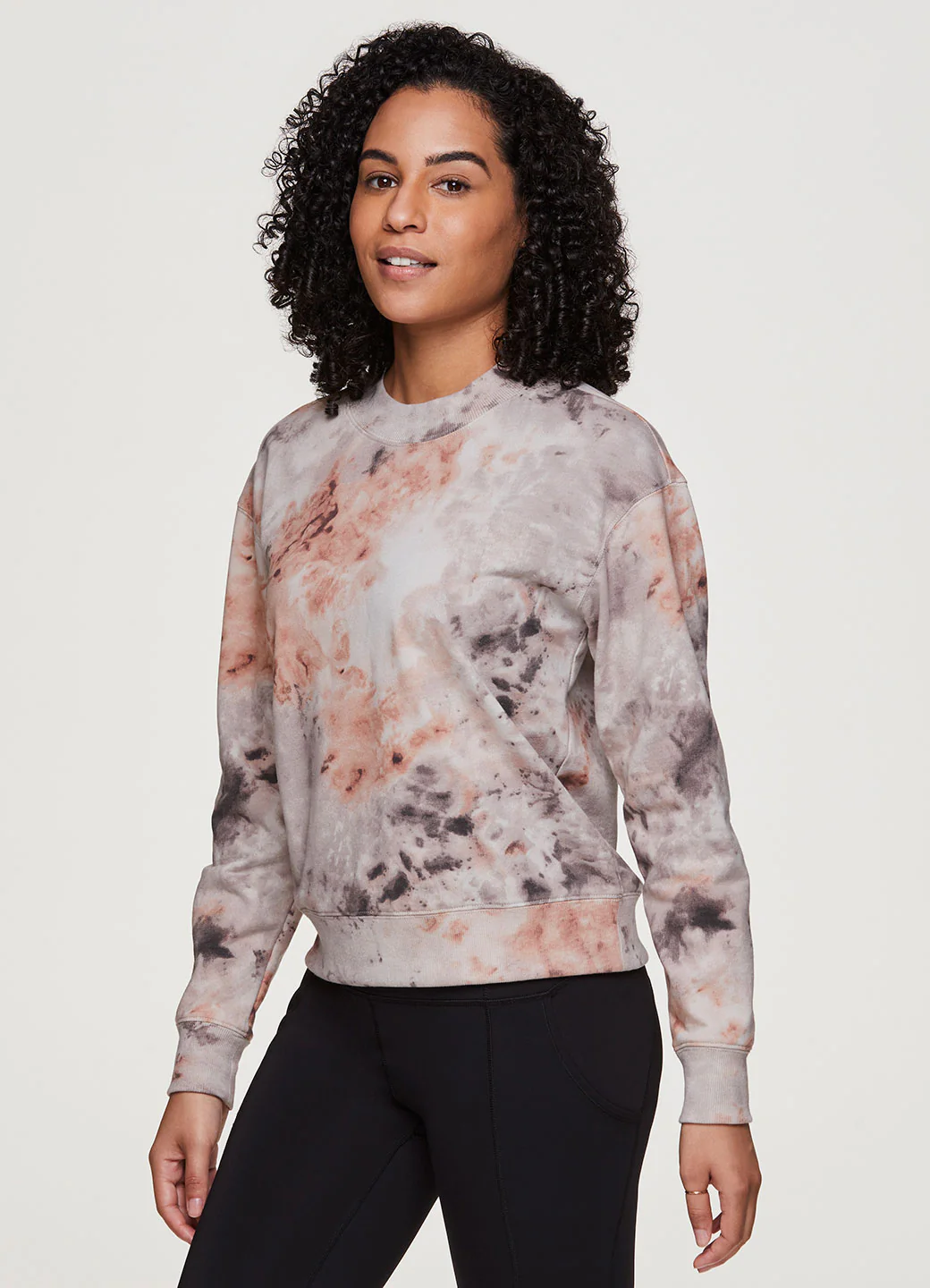 Zen Tie Dye Relaxed Sweatshirt - Image 3