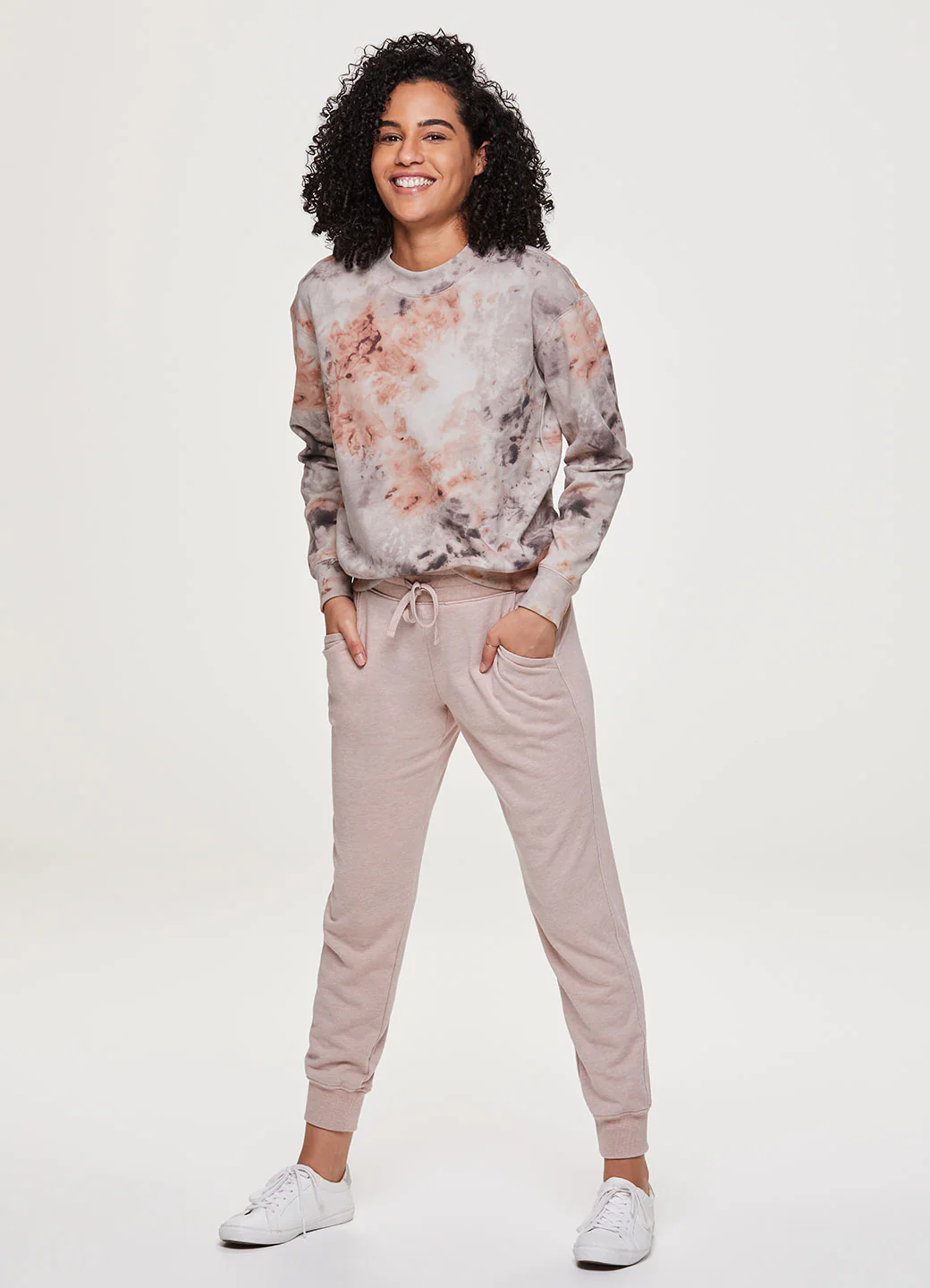 Zen Tie Dye Relaxed Sweatshirt - Image 4