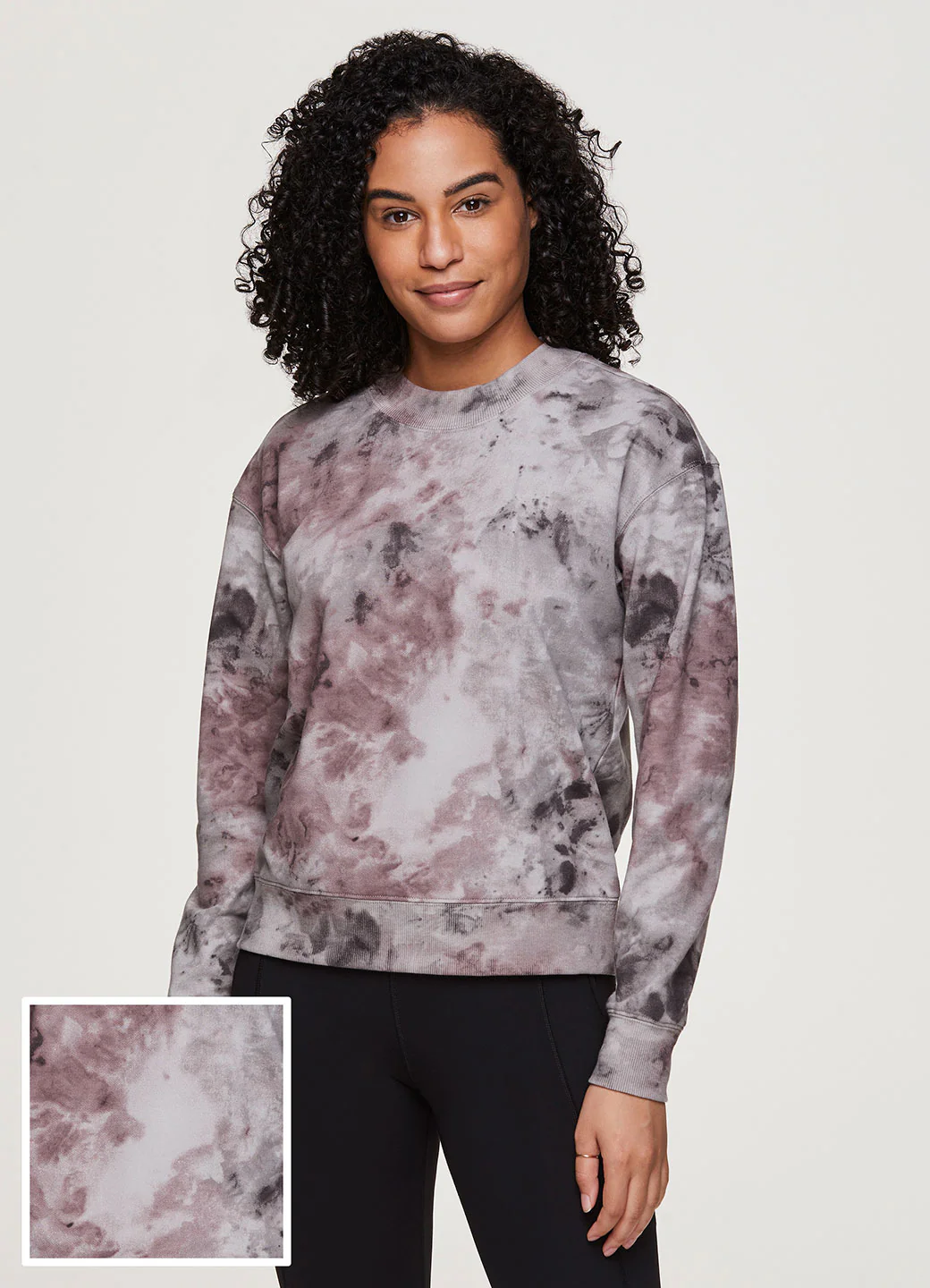 Zen Tie Dye Relaxed Sweatshirt - Image 5