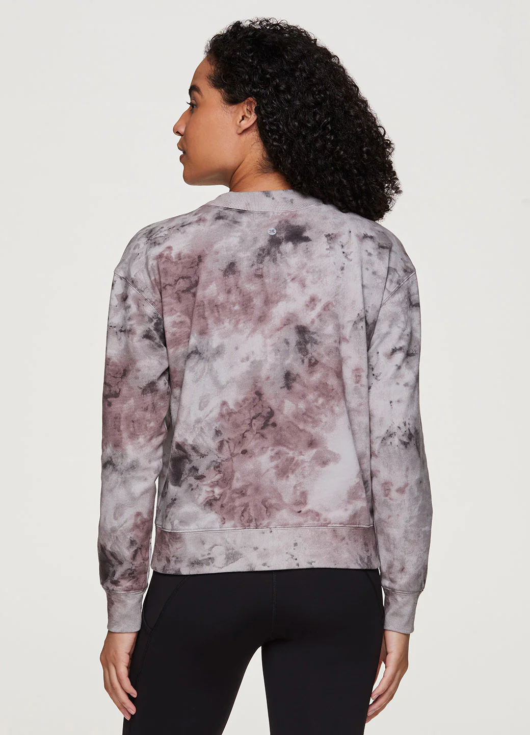 Zen Tie Dye Relaxed Sweatshirt - Image 6