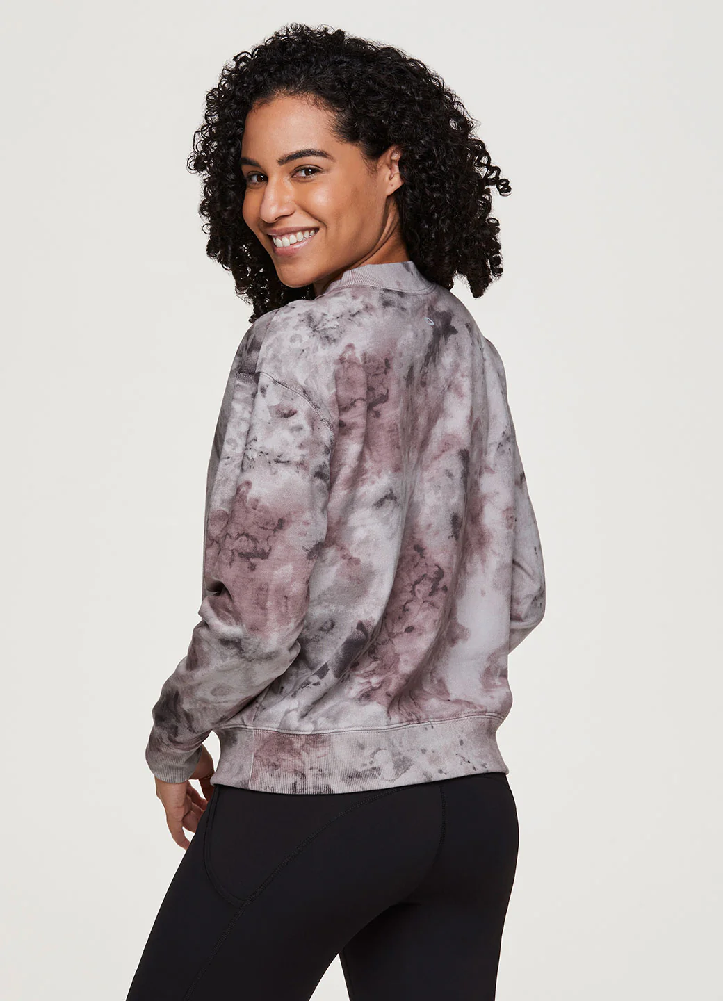 Zen Tie Dye Relaxed Sweatshirt - Image 8
