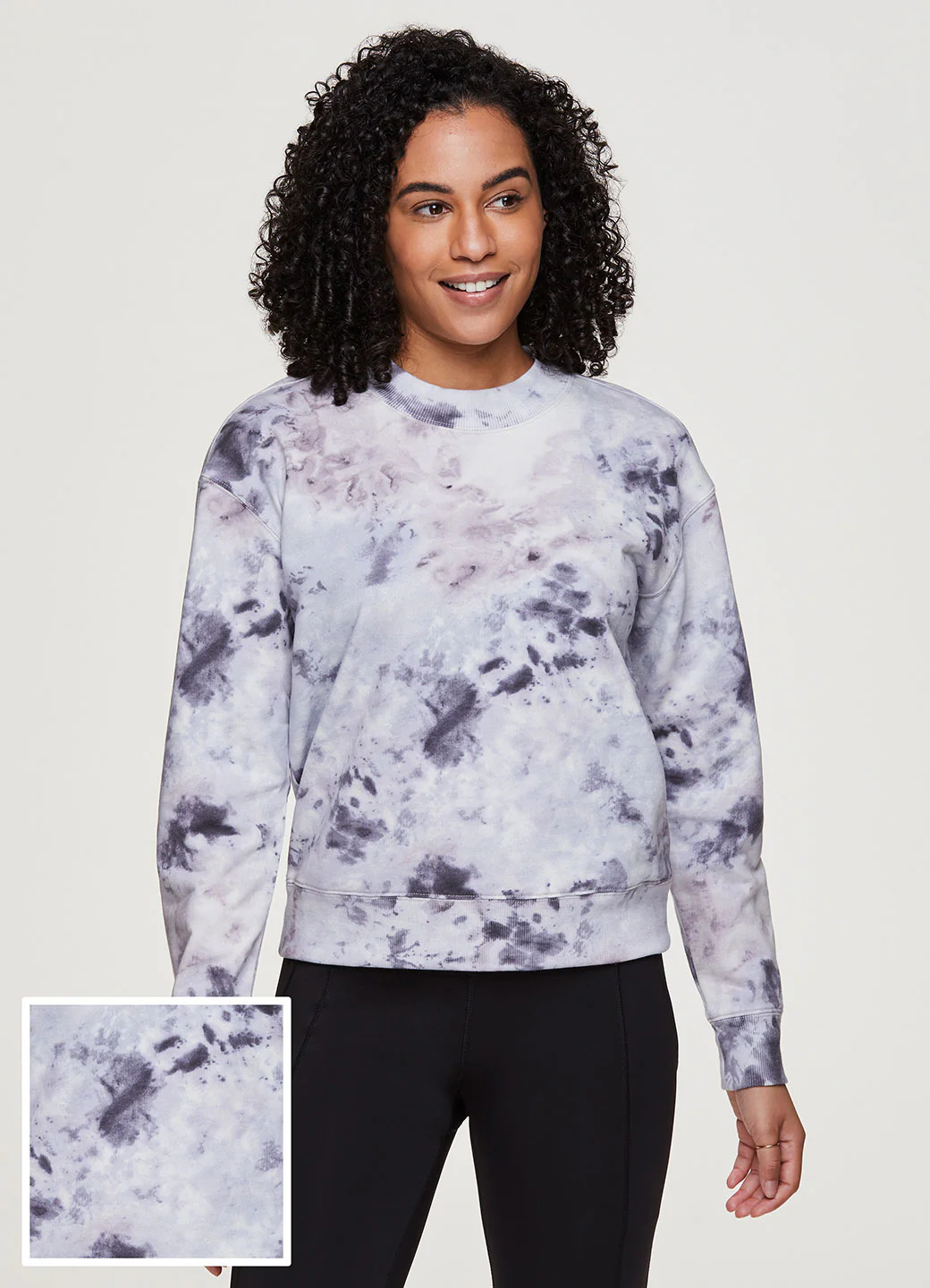 Zen Tie Dye Relaxed Sweatshirt - Image 9