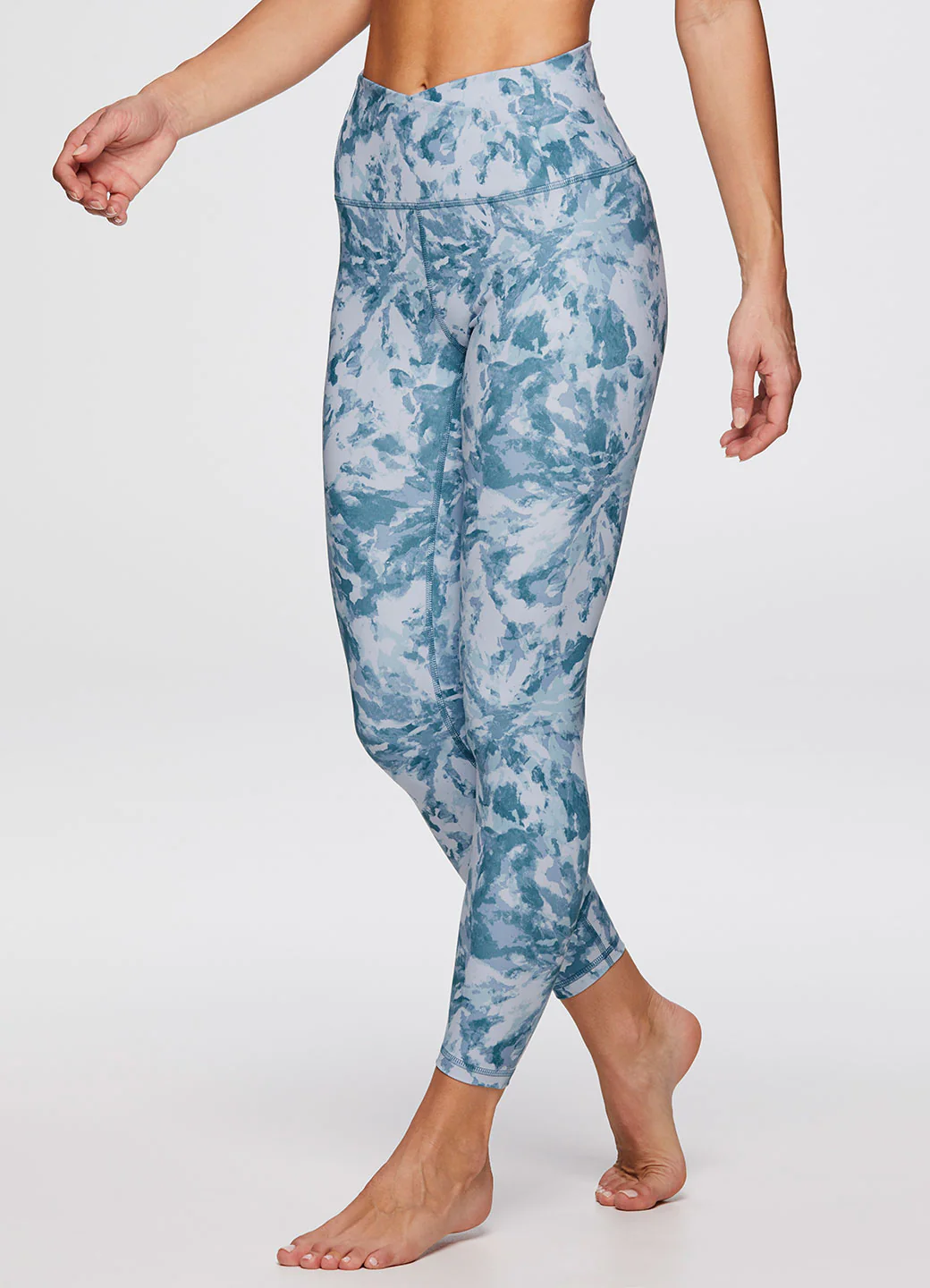 Zen Watercolor Tie Dye 7/8 Legging - Image 4